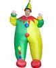 Costume de poupée mascotte, Costume de Clown gonflable pour adulte, robe de jeu amusante, vêtements de fête d'halloween