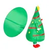 New Christmas Tree Inflatable Costume Funny Adult Men Women Santa Claus Inflatable Clothes Fancy Dress Mascot Cosplay Costumes H1112