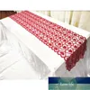 Motif de coeur Table de table réutilisable Restaurant Mariage Décoration pratique Lavable Cuisine Home Runner Saint Valentin DIY Lace1