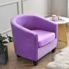 Housses de chaise en velours de style fendu, avec housse de coussin, amovible, haute élasticité, pour protection de meubles