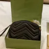 Marmont Bags Luxurys Designers sac à bandoulière sac à main Crossbody pochette Poche intérieure ouverte272O