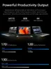 Laptop GemiBook 13 Inch 2160*1440 Resolution Intel Celeron J4115 Quad Core 8GB RAM 256GB SSD Windows 10 Dual Band Wifi