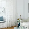 Tule gordijnen modern voor woonkamer transparante venster gordijnen pure de slaapkamer Rideaux voilage gordijn