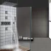 Olio strofinato bronzo bronzo thermostatic pluviale rubinetto per doccia da 20 pollici porta per doccia regolabile con doccia a mano con doccia a mano