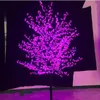 Luce artificiale fatta a mano dell'albero del fiore di ciliegio del LED artificiale Luce di notte del nuovo anno Decorazione di nozze di Natale Lights1.5m 1.8m 2.0m 2.5m LED albero di luce