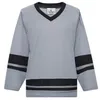 Maillots de hockey sur glace vierges pour hommes, uniformes, chemises d'entraînement de hockey en gros, bonne qualité 01