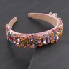 Mode multicolore strass magnifique tempérament strass bandeau voyage cadeau cheveux accessoires