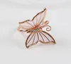 Butterfly Servet Rings Buckle Servetten Houders voor Bruiloft Diners Party Hotel Bruiloften Tafel Decoratie Benodigdheden 100 Stks SN2223