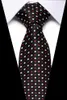 Gravatas Herren-Accessoires, gestreiftes Karomuster, Business-Krawatte aus Seide für Herren, Hochzeitsanzug, Jacquard-Krawatten