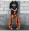 UNCLEDONJM Skeleton Denim Hip Hop Jeans Pantalons de créateurs Hommes Vêtements Wo Streetwear Pantalon Graffiti T2-A213 210716