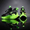Trendy lâmina running tênis para homens respirável malha reflexivo sapatilhas antiderrapante amortecedor de sols esporte treino zapatillas H1125