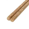 Baguettes en bois naturel de 25cm, vaisselle de Style Simple, hôtel, maison, cuisine, vaisselle, fournitures de fête