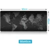 Super grande 900x400mm 800x300mm 800x300mm 700 Mapa do mundo de borracha mouse pad tablet teclado de computador tabuleta mousepad com bloqueio de borda