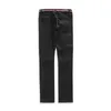 IEFB Spring Summer Mäns Streetwear Denim Trousers Chian Hole Dekoration Hög midja Hip Hop Jeans Vintage Cloth 9Y5445 210524