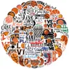 Pack of 50Pcs Whole Basketball Stickers Waterproof Sticker For Luggage Laptop Skateboard Notebook Water Bottle Car decals Kids7529808