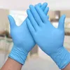 Disposable nitril latex handschoenen 5 soorten specificaties optioneel anti-skid anti-zuur een cijfer zonder poederrubber