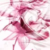 90 * 90センチの女性のスカーフと折りたたみスクエアショール花柄ハイジャブスカーフレディースバンダナヘッドバッグスカーフ女性オレンジケルチーフY1108