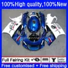 Corpo per SUZUKI SRAD GSXR750 600CC GSXR 750 600 CC 96 97 98 99 00 Carrozzeria 16No.63 GSX-R600 750CC GSXR600 Bianco blu nuovo 96-00 GSXR-750 1996 1997 1998 1999 2000 Kit carenatura