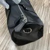 Dropship Black Outdoor Sports Travel Bags Large Capacity Handbag Crossbody Duffel Bag with Strap 45CM4684914
