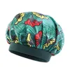 Band African Pattern Print Silky Bonnet Ankara Cap Night Sleep Hat Havy Cap Cap Cap Heads