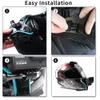 Helmet Strap Mount For Gopro Hero 9 8 7 6 5 4 3 Motorcycle Yi Action Sports Camera Mount Full Face Holder Accessories