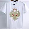 22ss 100% algodón diseñador camiseta para hombre Graffiti Casual Tees Verano manga corta hip hop Skateboard tops tee Punk letra impresa mujer tigre t s