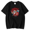 Cartoons confortáveis ​​camisetas masculinas da primavera do verão T camisetas Papai Noel Claus Feliz Natal Prinds Plus Size Camisetas Men Y0809