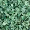 Gemstones de pedra de cristal verde natural irregular para colares de pingente artesanal chaveiros jóias fazendo acessórios decoração de jardim em casa