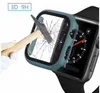 Full Screen Protector Case dla iWatch 38 mm 42 mm 40 mm 44 mm 41 mm 45 mm Cover Frame PC Hard Case z hartowaną szklaną warstwą