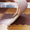 Wood Grain Puzzle Mat Baby Foam Play Splicing Bedroom Thicken Soft Modern Floor Kids Rug Living Room Crawling Carpet 2112046701108