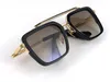 sunglasses SEVEN men TOP design metal vintage fashion style square frame outdoor protection UV 400 lens eyewear with case1143627