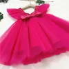 Girls Princess Dress Girls Party Tutu Fluffy Pageant Eleganckie Ubrania Dzieci Urodziny Ślubne Cekiny Tulle Christmas Costume Q0716