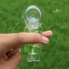 100 mm Glas Roken Handvat Pijp Pyrex Spiraal Olie Burner Pijpen Roken Pijp met Bevroren Gel Glazen Handleidingen