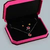 Velvet Bowknot Jewelry Packaging Holder Boxes For Pendant Necklace Charm Bracelets Ring Earring Bangle Display Case Decor