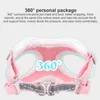 Dog Collars Riemen Stevige 2pcs / Set Praktische Puppy Harness Traction Leash Set Niet-Pilling Pet Regelbare Benodigdheden