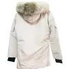 Desinger w dół płaszcz Winter Men Biała kaczka na męską parkas chaquetas płaszcz prawdziwy wilk futra doudoune homme man marmerwear warstwy parka