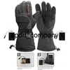 Gants chauffants électriques à batterie Rechargeable d'hiver, contrôle intelligent, gants chauds plus longs, imperméables, pour Sports de plein air, vélo, Ski