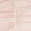 Casual Dresses Sexy Slim Mini Bodycon Dress Spring Sommar Fashion Square Neck Club Party Kvinnor Solid Långärmad Draped Gaze