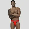 Slip gay sexy di marca sospensorio da uomo mutande maschili cueca tanga mutandine maschili traspiranti quick dry kincker per biancheria intima da uomo