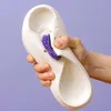 Barnens tofflor sommarhushålls badrum bad par inomhus icke-slip förälder-barn flip flop män mjuka botten skor qq490 210712