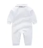 Baby Jongens Meisje Rompertjes Lange Mouw Baby Luxe Kleding Jumpsuit Brief Patroon print Peuter Onesies Outfit Kleding Kinderen