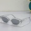 Męskie kobiety Białe Okulary OW40018U Przezroczyste Nieregularne Glamorous Ramki Moda Klasyczne Okulary Wakacje Designer Najwyższej jakości 40018 z oryginalnym pudełkiem