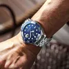 2021新しいスポーツ時計Ligeトップブランド高級男性自動メカニカルウォッチ316Lスチール防水機械カレンダー腕時計Q0524