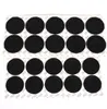 100pcs Pads Non-slip rubber bottom tumbler coasters for 10-30oz straight sublimation skinny PVC silicone cup mat