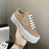 rubber platform women men casual shoes sneaker inspired by motocross tires defines the design of nylon gabardine sneakers this triangle