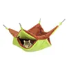 Small Animal Supplies 2021 Style Hamster Hammock Hanging Double Thick Sleeping Bags Nest LargeHanging House For Ferret Pet Bed/