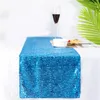 or paillettes de table runner
