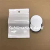 Sublimation Finger Phone Stand with Blank Aluminum Disc and adhesive for DIY Customized Cellphone Holder Bracket