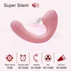 NXY Sex Toy Vibrators Kvinnor Sugande Vibrator Kraftig Clitoris Enhet Nippel Tongue Stimulator Vagina G Spot Pump 1218