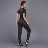 Vêtements de sport pour femmes pour ensembles de yoga Vêtements de jogging Gym Entraînement Fitness Entraînement Sports T-shirts Pantalons de course Leggings Costume 210802